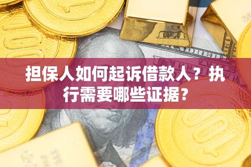 北京担保人如何起诉借款人？执行需要哪些证据？
