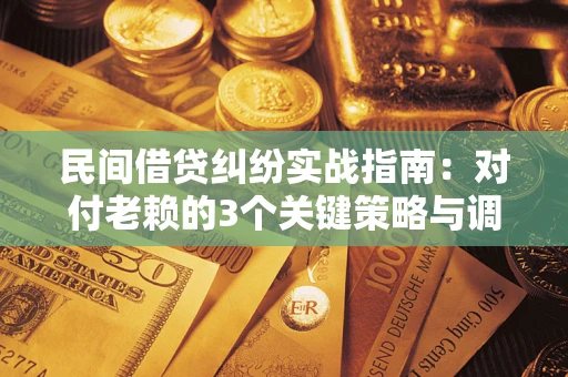 北京民间借贷纠纷实战指南：对付老赖的3个关键策略与调解盲区解析
