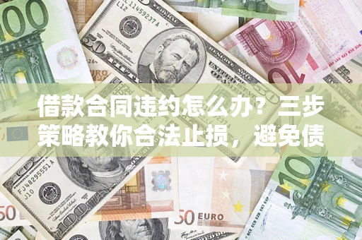 北京借款合同违约怎么办？三步策略教你合法止损，避免债务危机升级